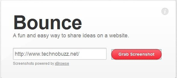 Capture Website Screenshots Online with Bounce