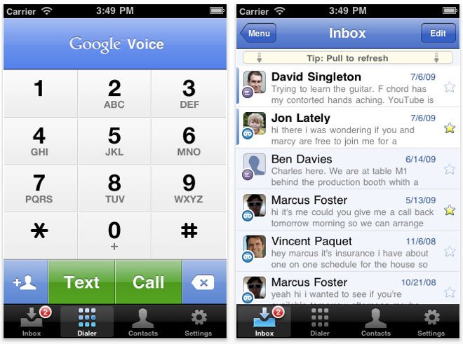 Google Voice Finally Available For iPhone
