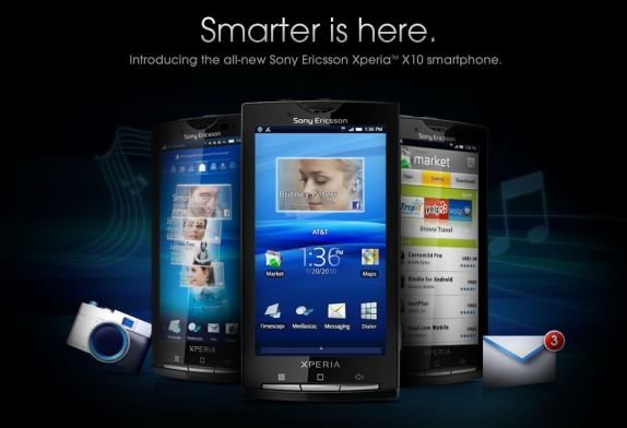 Sony Ericsson Xperia X10 getting multitouch in 2011
