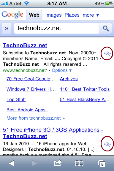 android, google, instant preview, ios, search android, google, instant preview, ios, search