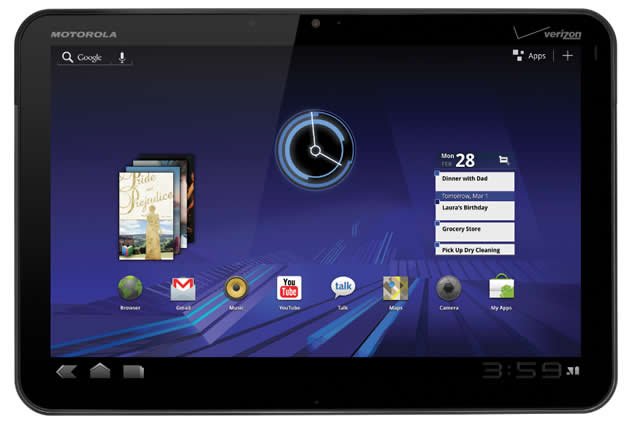 Motorola Xoom releasing in India this month