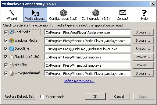 Play embeded video in External Media Players