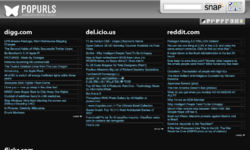 Find the Popular Websites with Popurls