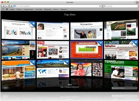 Download Apple Safari 4 Beta