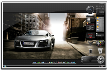 Download Vista Sidebar Skins for Windows XP