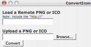 Convet Images to Icons Online with ConvertIcon