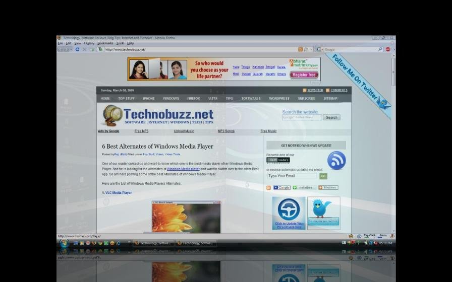 Adds 3D Virtual Desktop to Windows: DeskHedron