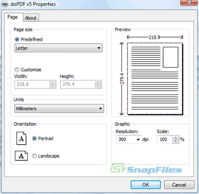 Convert any printable document to PDF format