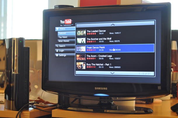 YouTube For Television