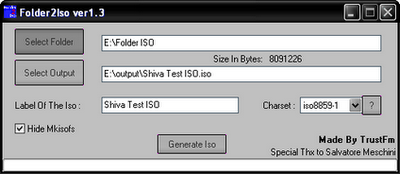 How to Create ISO File From Folders and CD / DVD