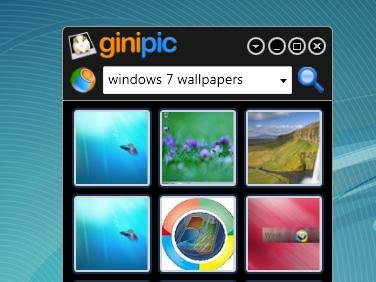 Search multiple image search engines: Ginipic