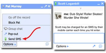 Send SMS from Gmail Account