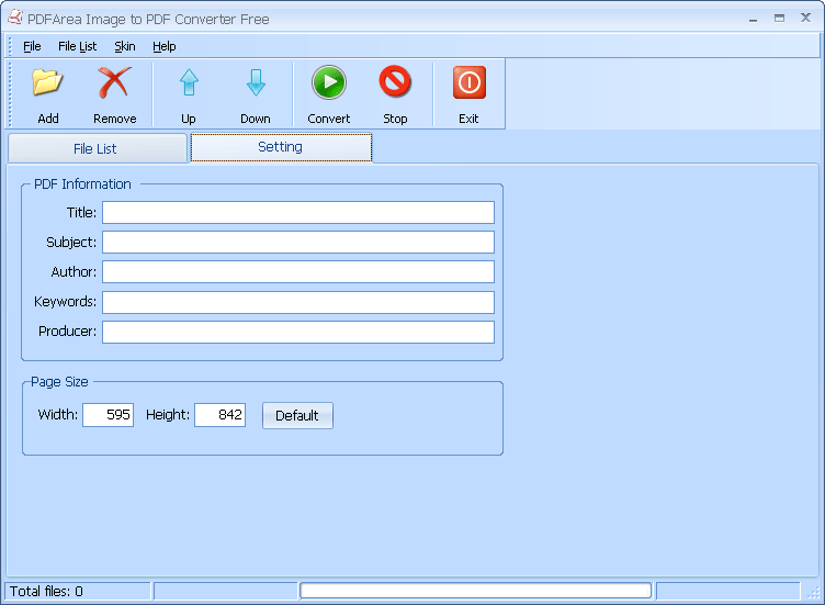 Convert Images to PDF easily