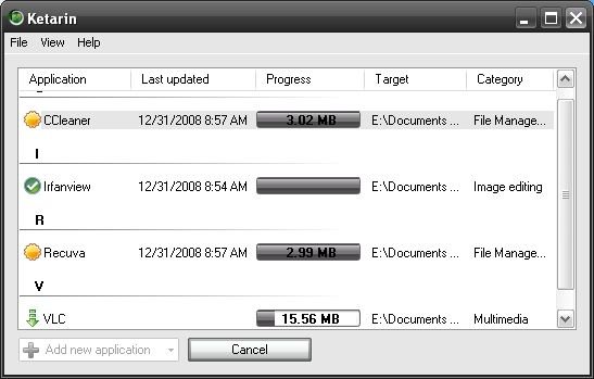 Keep your Applications Up to date with Ketarin