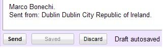 Gmail Adds Your Location to E-mail Signatures