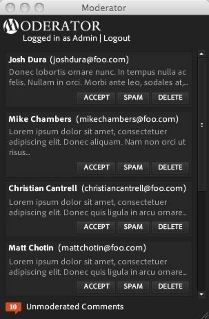 Moderate WordPress Comments from Your Desktop