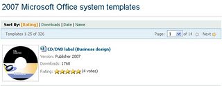 Download Free Templates for 2007 Microsoft Office System
