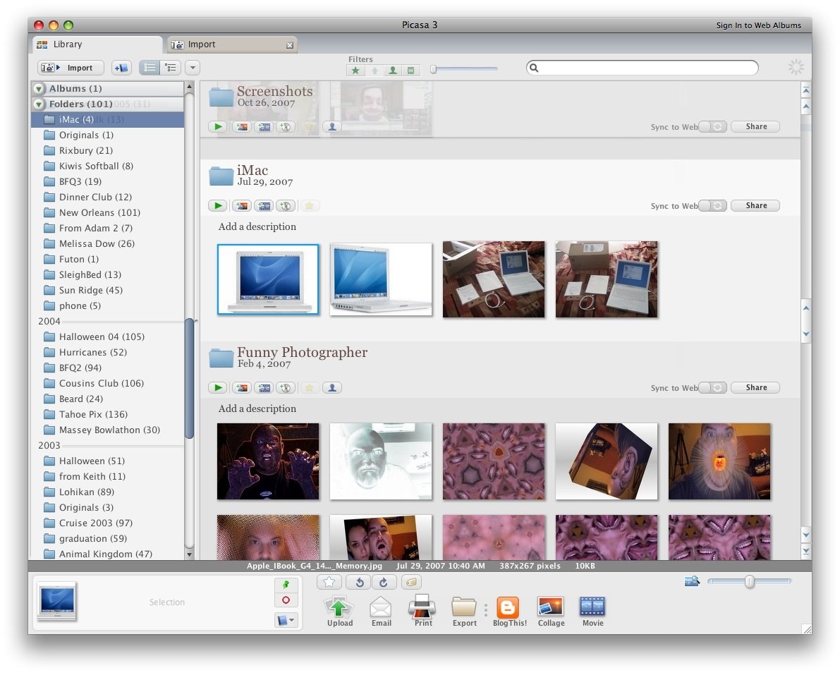 Google releases Picasa for Mac