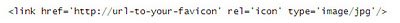 How to Add a Favicon to a Blogger.com template
