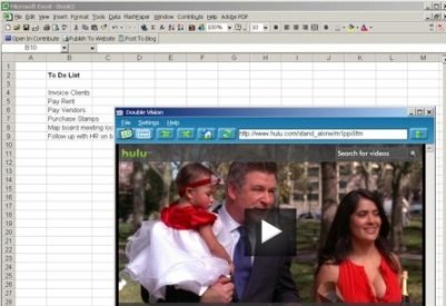 Watch Television in Microsoft Office