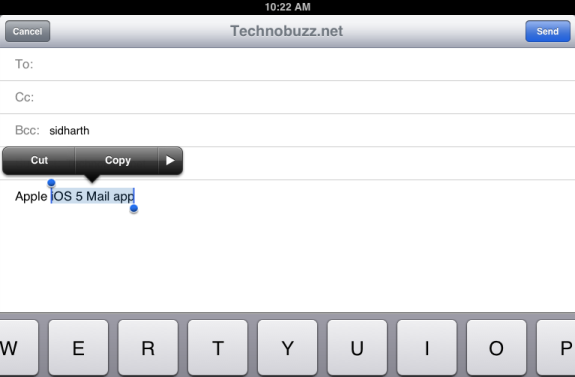 Use Text Formatting, Flag Email, Manage Mailbox on iPad, iPhone iOS 5