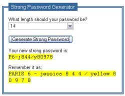 Create passwords in a flash with Strong Password Generator