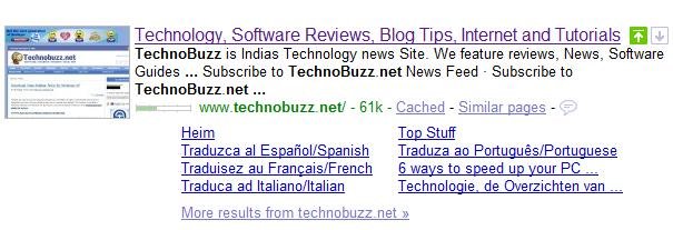 Insert Thumbnails in Google Search