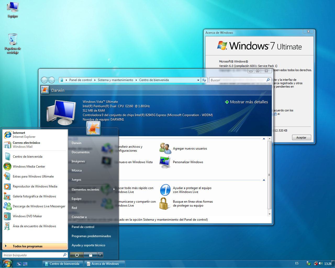 Transform Windows Vista to Windows 7 with Seven Remix Pack 1.0