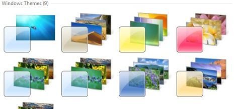 Hidden Themes in Windows 7