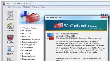 Increse Windows System Performnce: WinTools Ultimate Edition