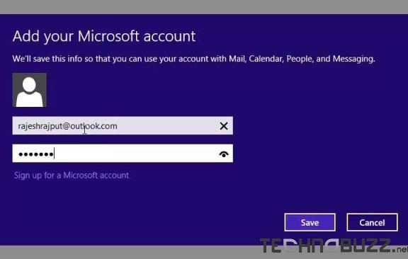 Add Your Mail Account in Windows 8