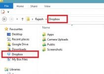 Dropbox Folder on PC