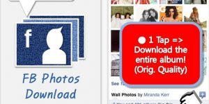 facebook, fb photos download, iphone, iphone apps