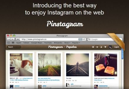Browse Instagram Like Pinterest on the Web with Pinstagram