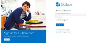 Create New Outlook Email Account