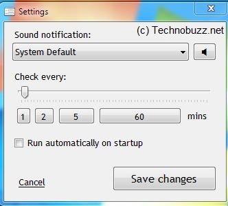 Gmail Notifier Settings Gmail Notifier Settings