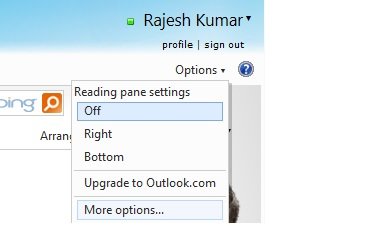 Upgrade to Outlook