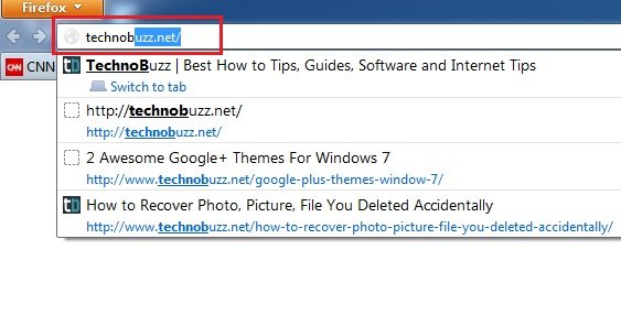 Disable Address bar auto completes Feature