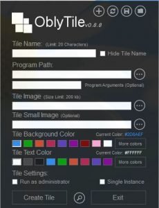 Create Windows 8 Metro Tile Icons With OblyTile - TechnoBuzz | How to ...