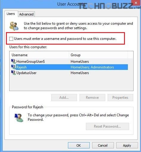 Windows 8 User Accounts