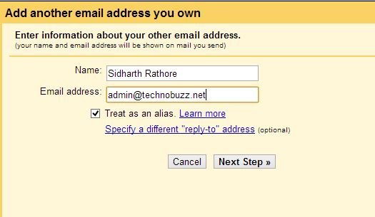 Add Email Address