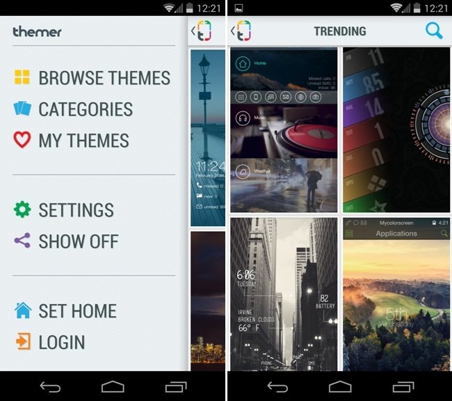 Android Custom Themes