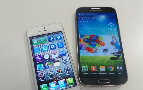 Transfer content from your iPhone to Galaxy S5