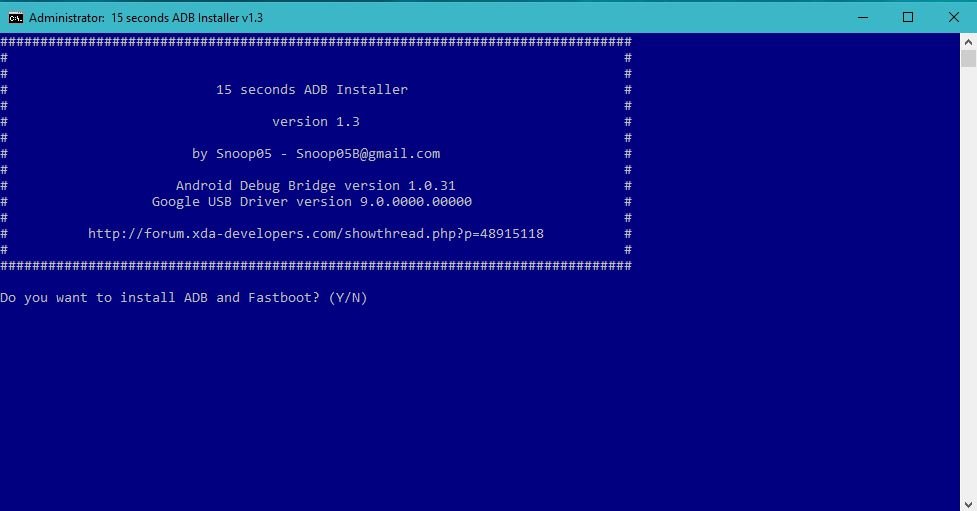 adb and fastboot drivers download for windows 7