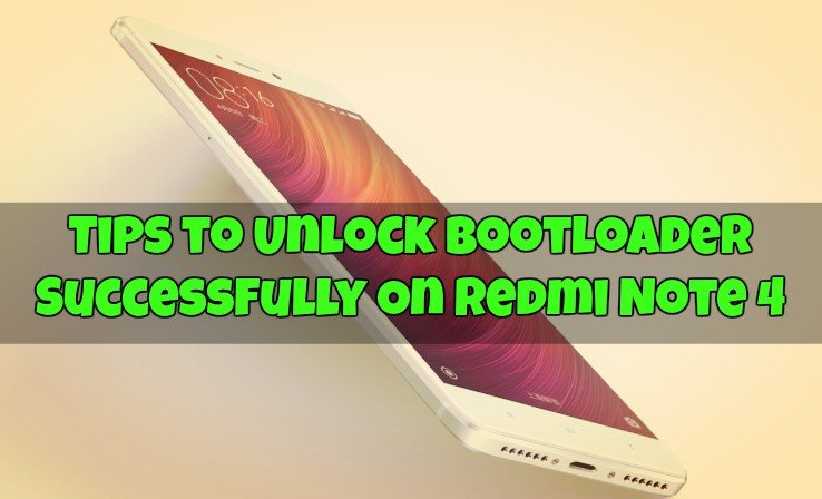 Unlock Bootloader Redmi Note 4