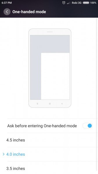 Use your phone with one hand